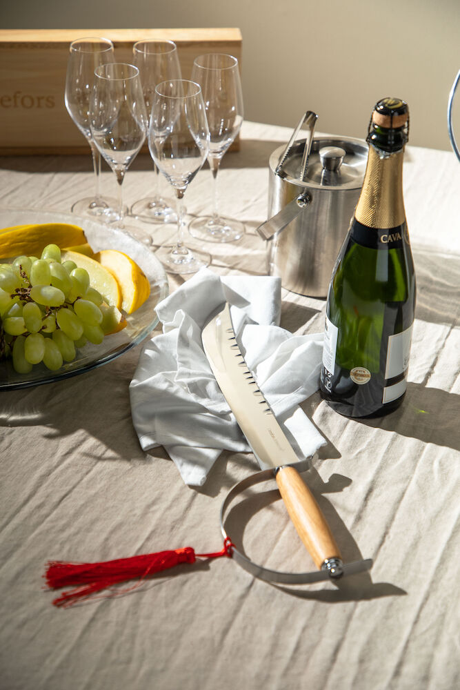 OJ Champagne Saber Stål Ingen stl